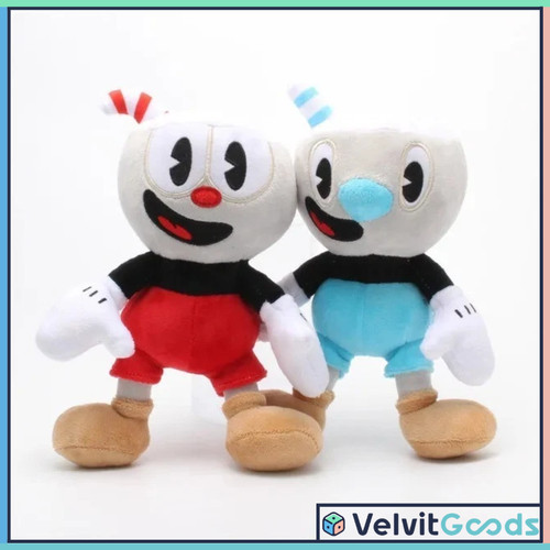 2pcs cuphead plush - plush, toys