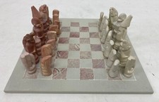 Soapstone Chess Pieces & Board