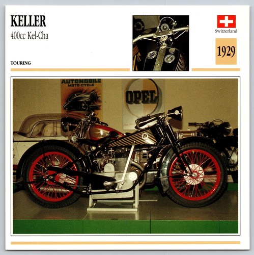 Keller 400cc kel cha - kel-cha, 1929