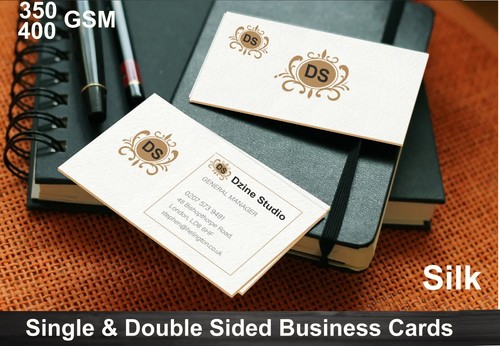 Silk business card print - silk,