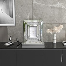 UK Square Mirrored Crushed