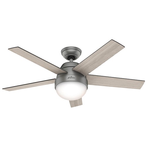 Ceiling fan light hunter stile - ceiling,