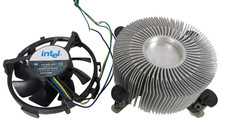Intel C91988-002 CPU Fan With Aluminium Heatsink 4 Pin 12V DC 0.28A Sanyo Denki
