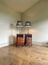 Pair of vintage bedside
