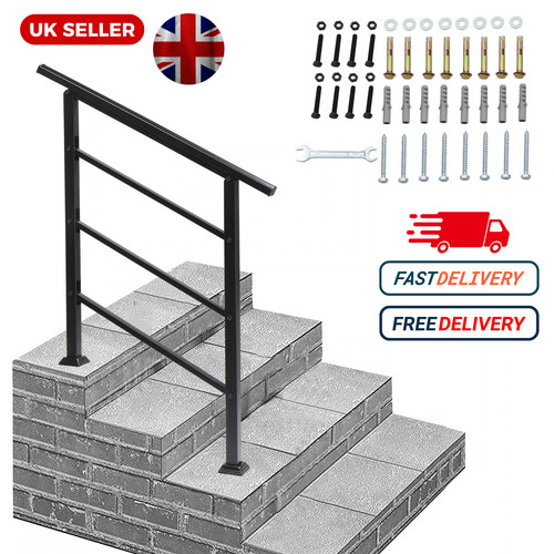 Outdoor handrail for steps - for,