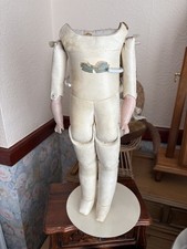 ANTIQUE DOLLS LEATHER BODY