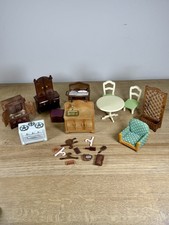 Sylvanian Families Mixed Furniture Bundle with Accessories - 24 Pieces
