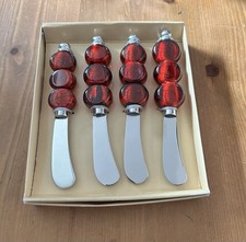Vintage 4 Piece Red Green