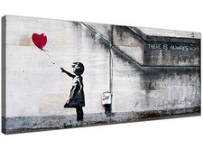 Large banksy balloon - banksy, girl