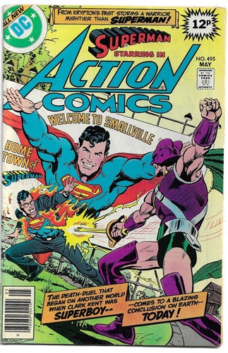 Action comics 495 dc - action, #495