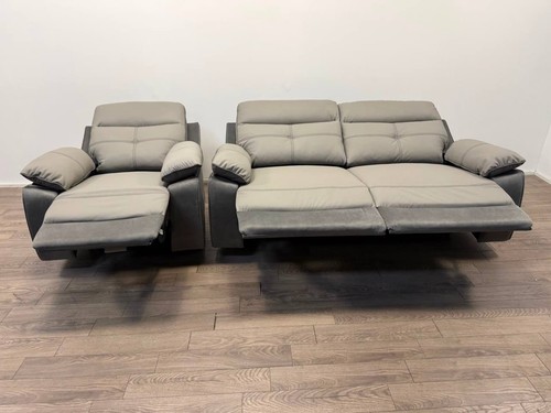 Charles grey leather mix - charles,