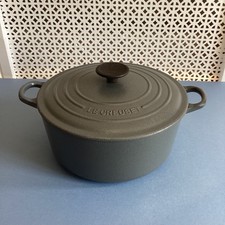 Le Creuset cast iron grey