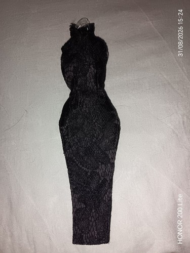 Barbie type doll black lace - barbie,
