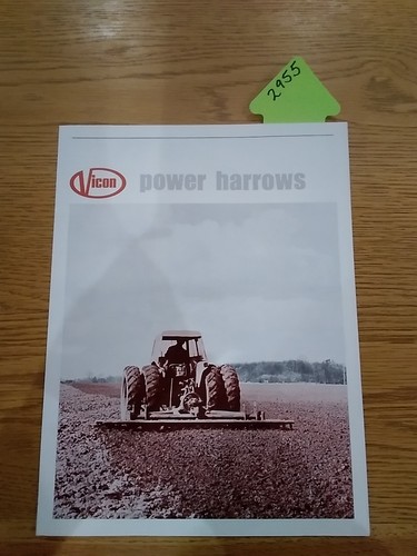 Vicon power harrow 73 74 - harrow, a