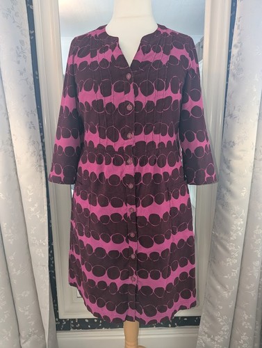 Boden shirt dress size l - shirt,