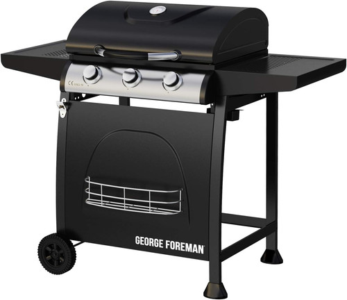 Burner gas bbq with auto - 3-burner,