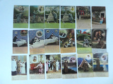 18 x Bamforth WW1 Postcards -