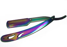 BARBER SALON STRAIGHT CUT THROAT SHAVING RAZOR RASOIRS RASOI NAVALHA RAINBOW