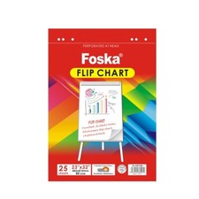25 Sheets Flip Chart Paper Pad