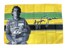 AYRTON SENNA F1 LEGEND FLAG