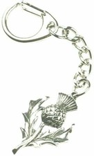 Scottish keyring thistle - keyring,