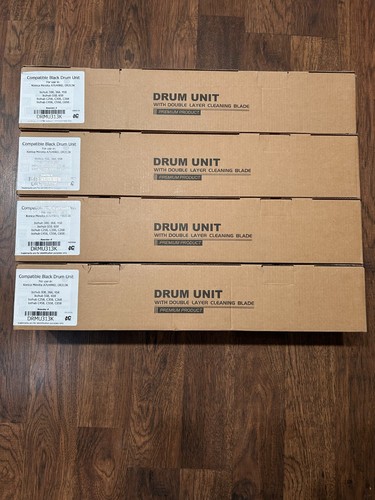 Lot black drum - lot, 4