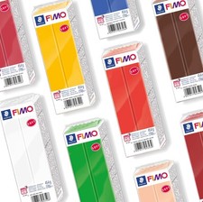 NEW FIMO SOFT 454G POLYMER MODELLING OVEN BAKE CLAY - 10 COLOURS TO CHOOSE FROM