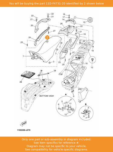 Yamaha cover seat - yamaha, cover,