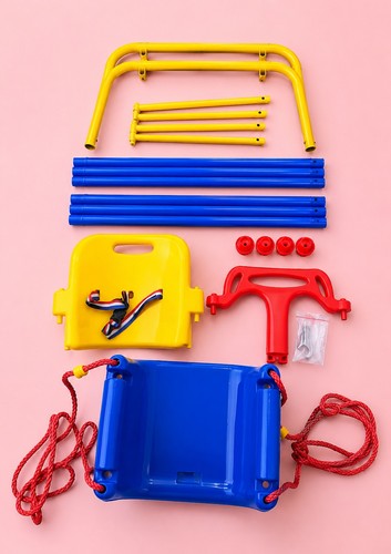 Toddler swing set - in,