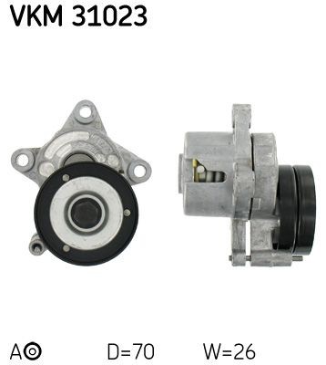 Ribbed belt tensioner skf - v-ribbed,