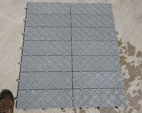 Gridmat interlocking nonslip - interlocking,