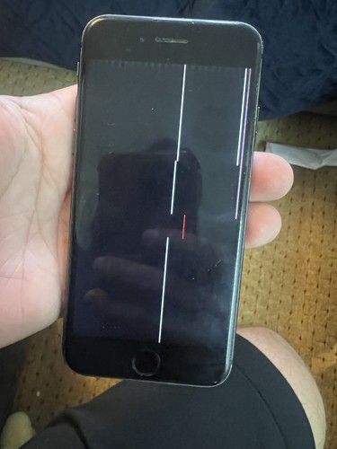 Apple iphone black faulty - apple,