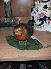 Bergman Cold Painted Bronze Robin.