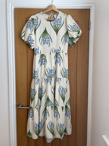 Zara backless flower dress - backless,