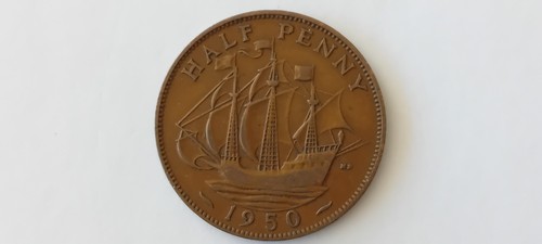 1950 kgvl king george 6th - 1950, half