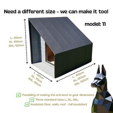 Outdoor dog kennel house - kennel,