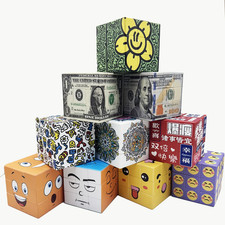 Cartoon alien magic cube 3x3x3 - cartoon,