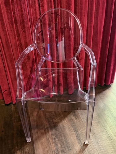 Louis ghost armchair acrylic - ghost,