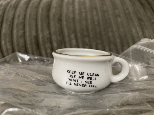 Novelty mini chamber pot good - pot,