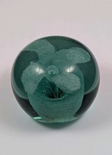 Antique Victorian Green Glass