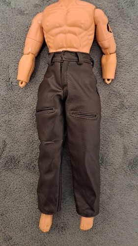 Scale brown leather - brown,