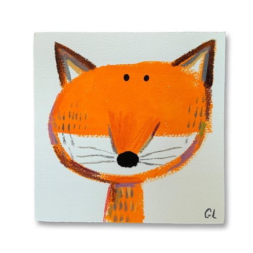 Face the fox original - -,