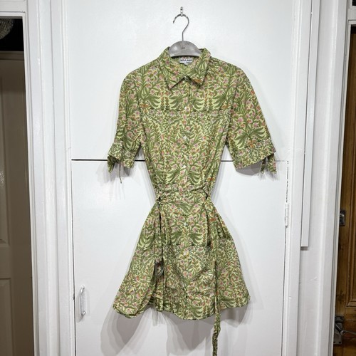 Juliet dunn mini dress - dress, green