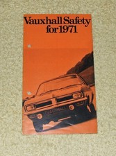 Vauxhall Safety for 1971