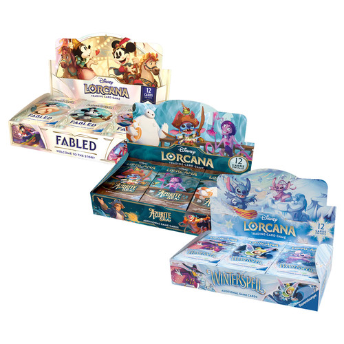 Disney lorcana booster - lorcana, box
