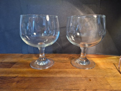 Pair vintage fish bowl - pair,