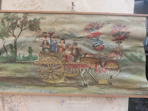 Antique sicily mixed media - antique,