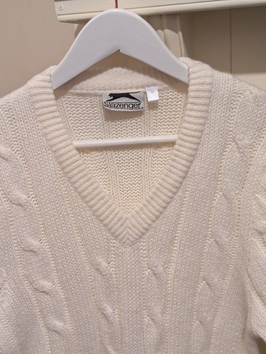 Cable knit cricket jumper - knit,