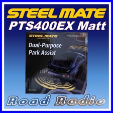 Steelmate PTS400ex Matt Black 4 Eye Parking Sensors