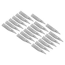 20pcs 0.38mm Fountain Pen Nib Replacement Stainless Steel Supplies for Writing